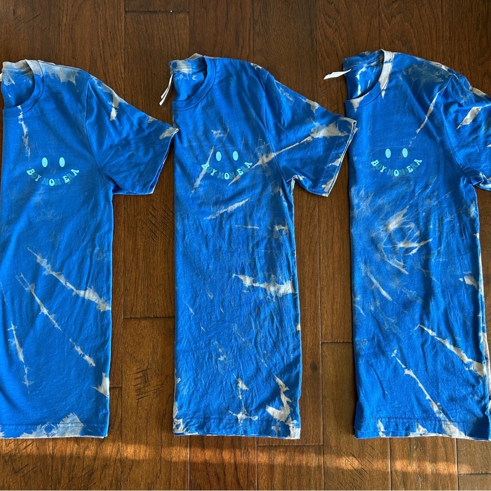 Custom reverse Tie-Dye boy mom era shirt
